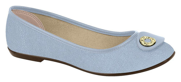 ⚜️Sapatilha Jeans Tecido Denim Fresh Moleca🟣🍂